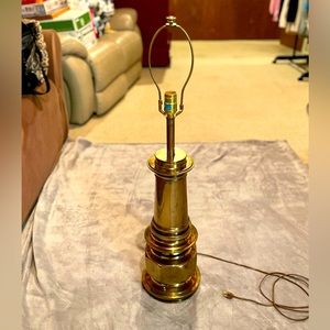 Vintage Stiffel Brass Table Lamp